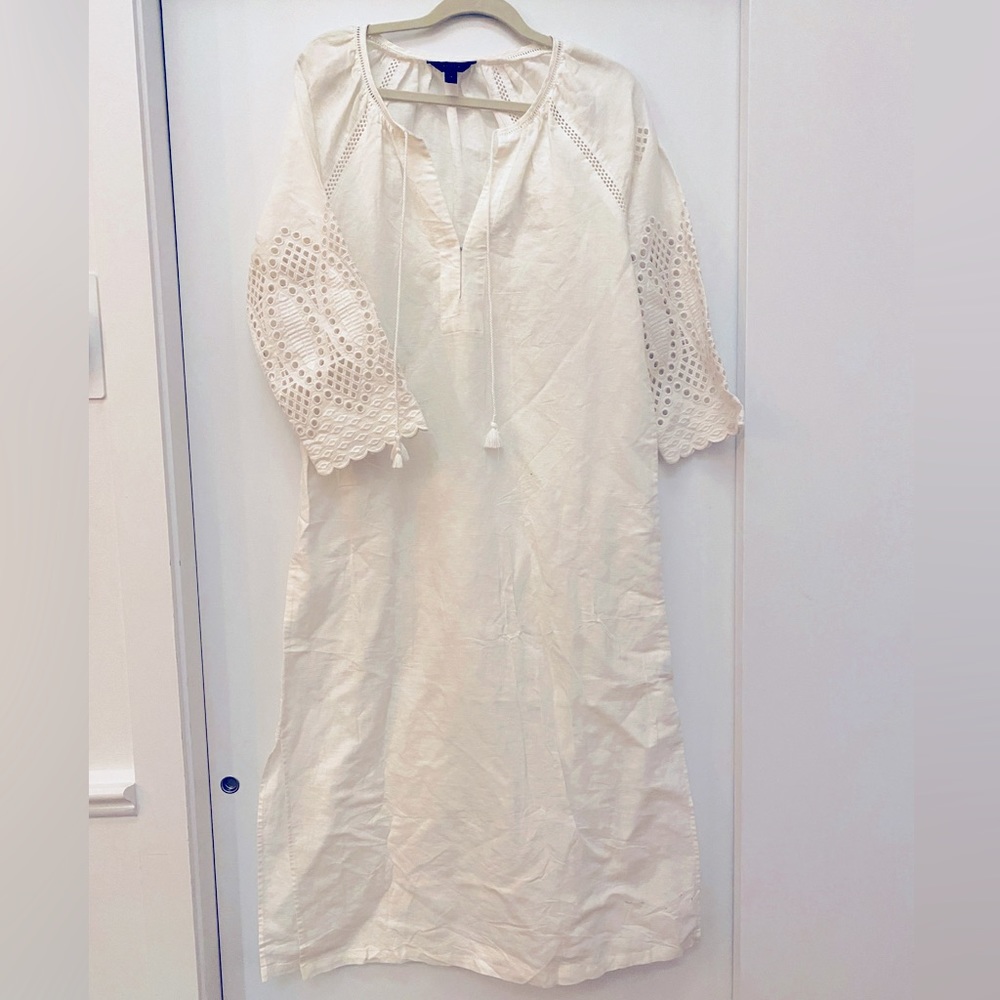 J.Crew Linen Caftan NWOT